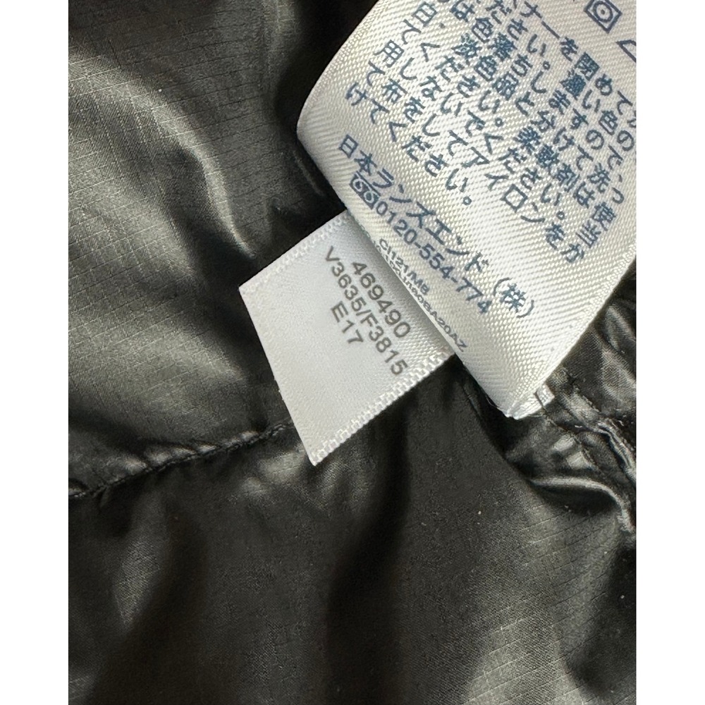 Lands End Men's Black Down Filled Snap Close Puffer Vest sz L (15597) - Picture 10 of 10